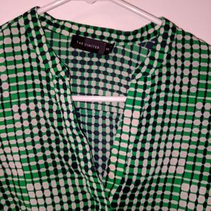 The Limited polka dot blouse